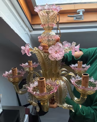 Lampadario Vetro Murano