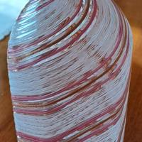 Bottiglia vetro filigrana Murano originale