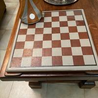Scacchiera artigianale in pelle