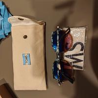 occhiali da sole TOMS lottie azzurri