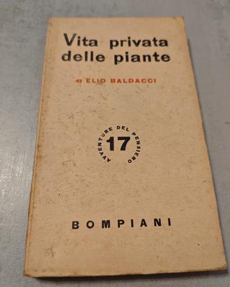 Baldacci Vita privata piante Bompiani IV ed