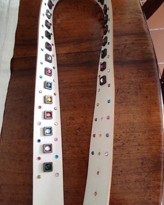 Cintura donna in pelle Claudio Orciani 