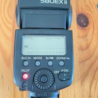 Flash Canon Speedlite 580EX II con custodia