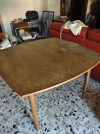 Tavolo allungabile vintage in teak