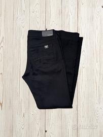 Armani Black Wool Trousers Size 27 S