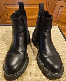 Stivaletto Frau da donna taglia 38 nero - pelle