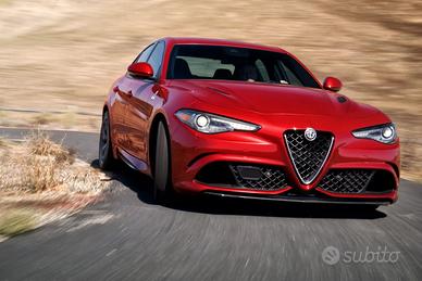 Frontale Alfa Romeo Giulia 2018