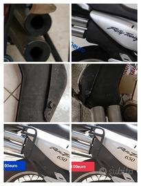 Terminale scarico Honda Transalp 650