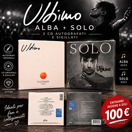 ULTIMO – 2 CD AUTOGRAFATI E SIGILLATI