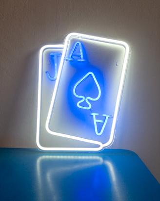 Lampada neon blackjack