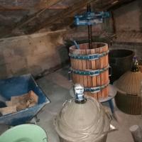 torchio + raspatrice + 10 damigiane