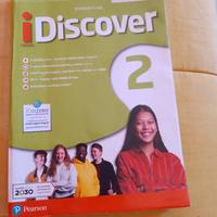 Libro " I Discover 2" + libricino per il ripasso