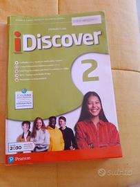 Libro " I Discover 2" + libricino per il ripasso