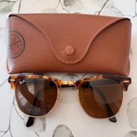 🕶️ Occhiali da sole Ray-Ban Clubmaster Havana