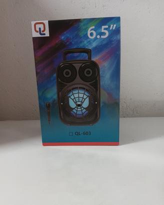 cassa karaoke bluetooth ricaricabile € 20