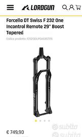 Forcella dt swiss F 232 escursione 110