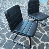 Poltrone similpelle e ferro