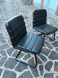 Poltrone similpelle e ferro