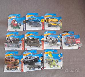 10x macchinine Hot Wheels 