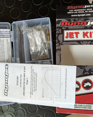Kit carburazione dynojet ktm 525