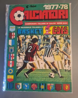 Album Calciatori Edis 1977-78 Completo