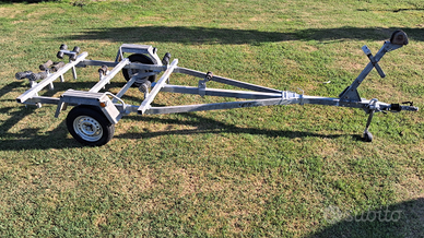Carrello allaggio barca per uso cantiere
