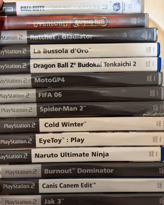 Giochi PS2 - PS3