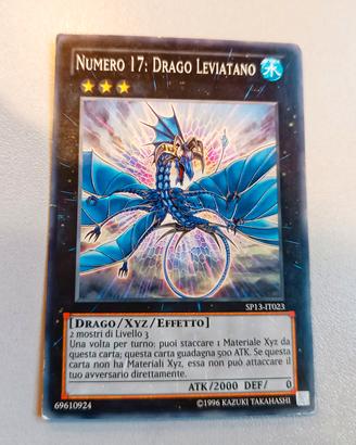 Carta Yughiho Numero 17 Drago Leviatano 