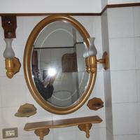specchio, lampade