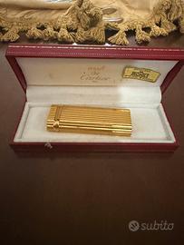 Accendino cartier vintage oro