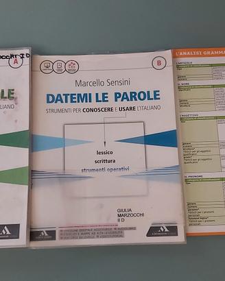 DATE MI LE PAROLE  - grammatica 