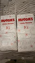 Pannolino huggies little movers