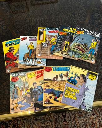 Fumetti Tex Willer, Mister No, Lupo Alberto