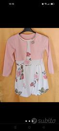 vestito bambina original marines rosaBiancoanni 12