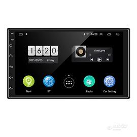 ANDROID autoradio universale 7 pollici GPS USB BT