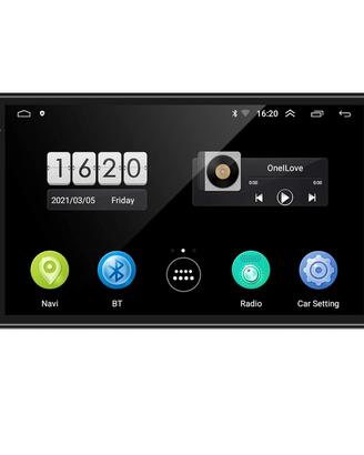 ANDROID autoradio universale 7 pollici GPS USB BT