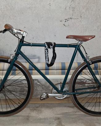 Bicicletta fixed/libera colorazione vintage