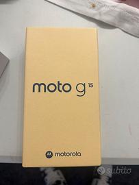 MOTOROLA G15 NUOVO