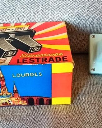 Lestrade Stereoscopio vintage con box