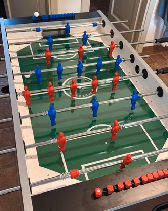 Famiglia calcio balilla nuovi Garlando gettoniera