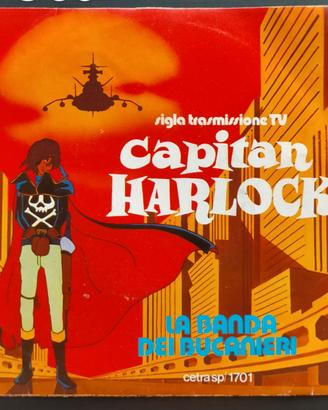 Capitan Harlock 45 giri