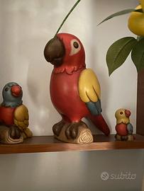 Pappagalli in ceramica thun