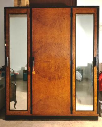 Camera da letto vintage anni ’40/’50 in radica