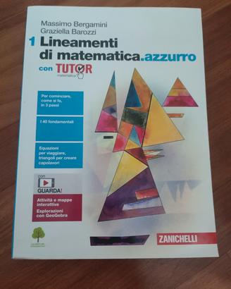 libro "lineamenti di matematica.azzurro"