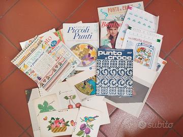 Riviste varie punto croce