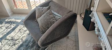 Coppia Poltroncine Tacchini vintage