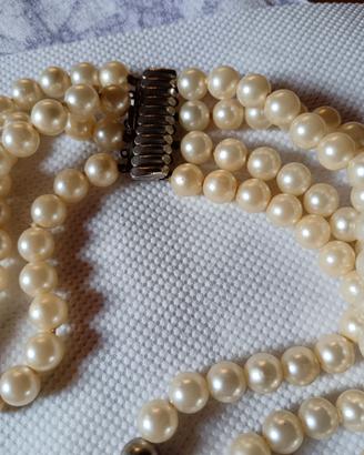 collana di perle vintage 