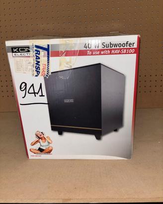 KONIG subwoofer 40W (per soundbar HAV-SB100)