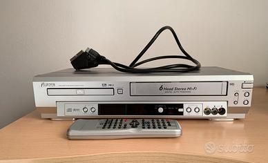Videoregistratore Funai VHS/DVD con telecomando