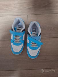 Scarpe bambino Canguro 36/36,5 bianche e blu